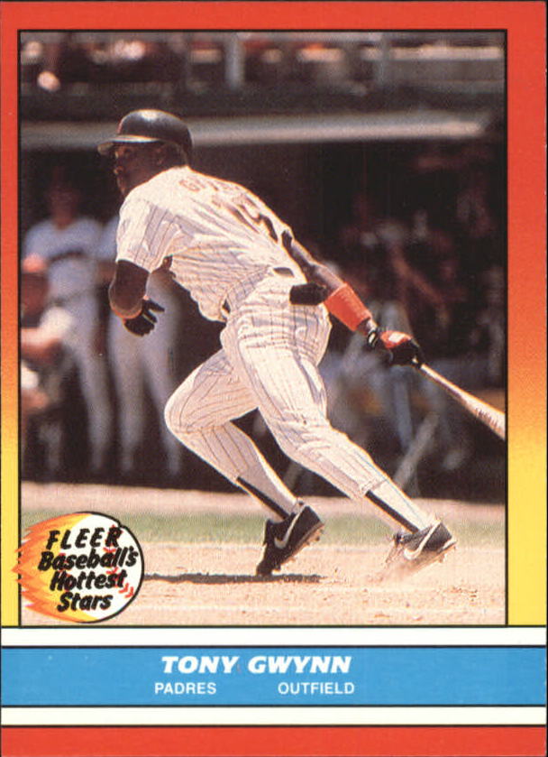 1988 Fleer Hottest Stars Baseball Cards        015      Tony Gwynn